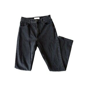Abercrombie & Fitch Jeans Womens 25 0 Black Curve Love Skinny High Rise Split